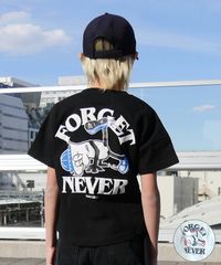 【ムラスポ公式】新品 FORGET NEVER フォーゲットネバー 半袖 Tシャツ キッズ 252OO3ST562FN ムラサキスポーツ限定