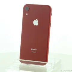 〔中古品〕 iPhoneXR 64GB プロダクトレッド MT062J／A SIMフリー【348】