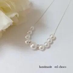 フォーマルにも♡ホワイトパールの華奢ネックレス