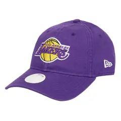 ニューエラ 9TWENTY レディース NBA キャップ NEW ERA ローキャップ ロゴ バスケットボール ブランド 帽子 ゴルフ ウィメンズ 女性 ロサンゼルス・レイカーズ パープル