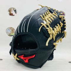 ミズノ　MIZUNO　WILL DRIVE U-PLUS　1AJGR32740　軟式用　投手・外野兼用できる　ブラック　即実践可能型付け済み