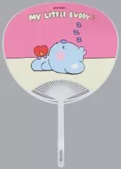 【中古】うちわ KOYA(アールエム) ミニうちわ 「『BT21カフェ』 ～MY LITTLE BUDDY～」 事前予約特典