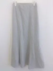 ◇ w closet ダブルクローゼット ロング フレア スカート サイズF グレー レディース P  【1301170007073】のサムネイル