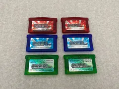 ゲームボーイアドバンス　ポケットモンスター 　ルビー 　サファイア　エメラルド　6点