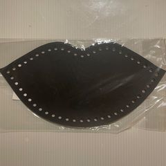 【編み物作品用底板】12cm×23cm50目リップ型 nozomiさん製作 ロシアヤーン かぎ針編み ハンドメイド バッグ 糸 tシャツヤーン ズパゲッティ