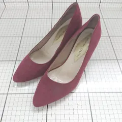 ◇ ⊇ オリエンタルトラフィック シンプル 大人系 ポインテッドトゥパンプス サイズ37 ボルドー系 レディース E  【1508200033105】