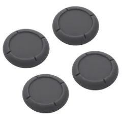 【迅速発送】オーディオファン Switch Joy-Con用 アナログジョイスティック キャップ カバー 有機ELモデル対応 4点セット 灰色