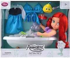 【中古】ドール アリエル デラックス ギフトセット 「リトル・マーメイド」 ディズニーアニメーターズコレクション ディズニーストア限定