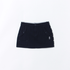 【認定リユース品】ボーダー切り替えスカート