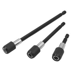 新品 ソケット 延長 シャンク バー ビットホルダー エクステンションバー バー 電動ドライバー インパクト 延長ビット 工具 エクステンション ビット 六角軸 60mm 100mm 六角軸延長 150mm ３種類セット