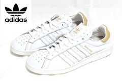 新品 adidas EARLHAM【FOOTWEAR WHITE/GOLD METALIC】27cm H01806 アーラム
