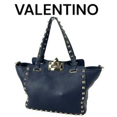 ヴァレンティノガラヴァーニ VALENTINO GARAVANI ロックスタッズ 2WAYトートバッグ ショルダーバッグ  5D803