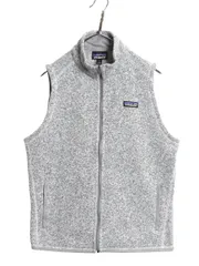 【お得なクーポン配布中!】 パタゴニア ベターセーター ベスト レディース L 16年製 フリース セーター 前開き フルジップ アウトドア ハイネック 重ね着 ワンポイント