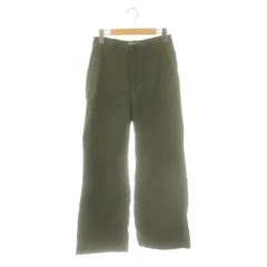 ジャーナルスタンダード レリューム JOURNAL STANDARD relume 25SS ワイドベイカーパンツ ストレート ミリタリー 38 カーキ /AT ■OS