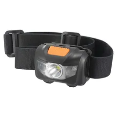【 新品 未開封 】   オーム電機 LEDヘッドライトセンサーワレッド240ルーメン ［LED /単4乾電池×3 /防水］ LH-WL240T-K 未使用 送料無料のサムネイル