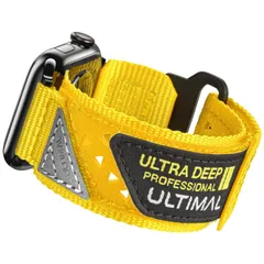 【特価セール】ULTIMAL コンパチブル Apple Watch se バンド アップルウォッチバン 44mm 45mm スポーツバンド iwatch series 9/8/7/6/5/4/3/2/1/SE/SE2適応 ナイロン 透かし彫り 交換ベルト 通気