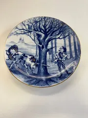 マイセン 絵皿 イヤープレート プレート 勇敢な仕立屋 壁掛け マイセン 絵皿 イヤー プレート 1986 小さなモック 飾皿 1枚