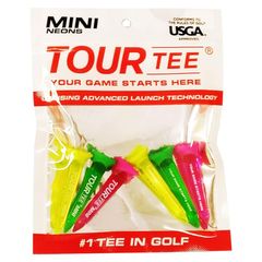 Tour Tee MINI NEONS ゴルフティー(6本入り)T-491(590) 0