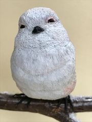 バード・カービング（木彫りの鳥）身近な鳥たち メジロ - メルカリ
