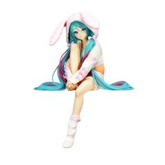 新品 初音ミクシリーズ ぬーどるストッパーフィギュア うさ耳パジャマ