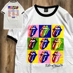 80s ローリングストーンズ　パキ綿　ヴィンテージTシャツ お得なクーポン配布中!】 パキ綿 80s ☆ ローリングストーンズ