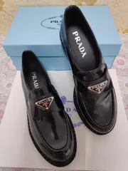 美品PRADA プラダ ドライビングシューズ メンズ 25.5 41 ローファー