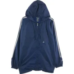 古着 00年代 アディダス adidas バックロゴ ナイロンパーカー メンズL相当/eaa525960