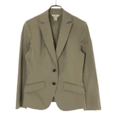 組曲 テーラードジャケット 2 ベージュ系 KUMIKYOKU レディース 古着 【240407】