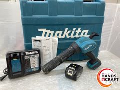 ◇【中古品】【お得なセット品】マキタ コーキングガン バッテリー（18V5.0Ah）、充電器付！ LED点灯しません CG180D makita