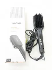 SALONIA SL-012BK ストレートヒートブラシ