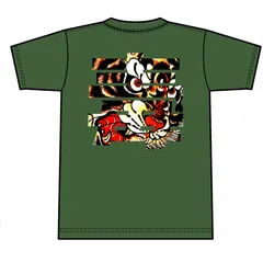 army ロゴ虎 人気 tシャツ レディース