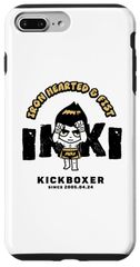 [Limited Quantity] Plus/8 Plus [Ikki] 7 Kickboxer Martial Arts Men's Women's iPhone Illustration Logo Smartphone Case