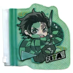 【中古】雑貨 炭治郎(ダイカットタイプ) 「鬼滅の刃 ぴた!でふぉめビニポ」