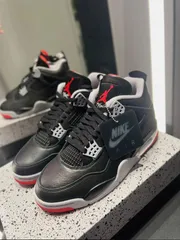 2024年最新】air jordan 4 retro bredの人気アイテム - メルカリ