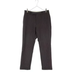 新品未使用 22AW ワコマリア ドーメル ワンタック トラウザーズ パンツ L WACKO MARIA - WACKO MARIA ワコマリア 22AW DORMEUIL / STRIPED