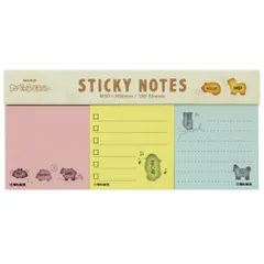 【在庫セール】メモパッド 付箋 ビスケット たべっ子どうぶつ S2833204