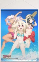 [중고] 태피스트리 일리야&미유&클로에(수영복) B2 태피스트리 [Fate/kaleid liner 프리즈마☆일리야]