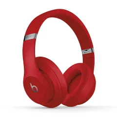 【未開封品】beats Studio ヘッドフォン Red　レッド ブルートゥースヘッドホン STUDIO3 Wireless レッド MX412PA/A