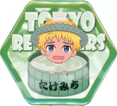 【中古】バッジ・ピンズ 花垣武道 「東京リベンジャーズ POP UP STORE 銭湯中 in ロフト トレーディング六角缶バッジ 銭湯中ミニキャラVer.」