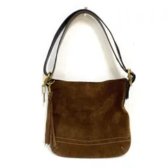 【COACH】コーチ/スエードショルダーバッグ/タッセルチャーム/1419