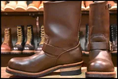 美品✨REDWING レッドウィング エンジニアブーツ ブラウン 7D