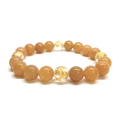 10mm 四神獣金彫水晶×レッドアベンチュリン パワーストーン ブレスレット天然石 運気上昇 開運 金運 恋愛 お守り 青龍 白虎 玄武 朱雀 メンズ・レディース 男性・女性 数珠ブレス 開運 ■