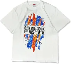 ONE OK ROCK （ワンオクロック） ワンオク VS MY FIRST STORY （マイファーストストーリー） マイファス 2023 東京ドーム Tシャツ 白 (M) [M]