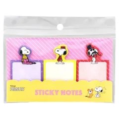 【メール便】スヌーピー グッズ 付箋 ピーナッツ キャラクター ダイカット付箋