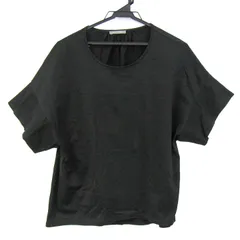 美品 theory luxe 24SS 洗えるリネンブラウス ボタンデザイン 黒 ブラウス MARVINE LENAS(504660574) | セオリーリュクス(Theory