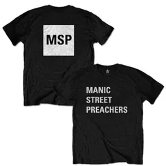 メンバーサイン入り マニックストリートプリーチャーズTシャツ MANIC STREET PREACHERS : REVERSED LOGO (ユニセックス