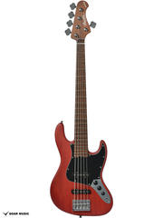 Bacchus バッカス 5弦ベース WL5-STD/RSM RED-S レッドサテン Global Series グローバルシリーズ パッシブ エレキベース ジャズベースタイプ
