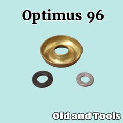 オプティマス 96 真鍮スピリット カップ 3点セット / 余熱皿 Optimus