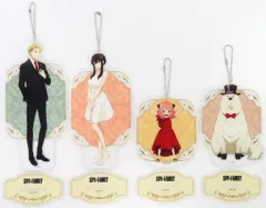 【中古】雑貨 全4種セット モアプラススタンド付ビッグクリアキーチェーン 「SPY×FAMILY」