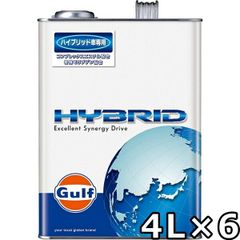 ガルフ ハイブリッド Synthetic Blend 4L×6 Gulf HYBRID